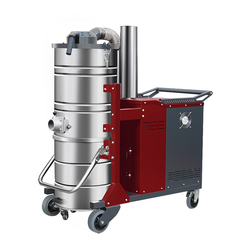 长春坦洁380V 双桶手动反吹工业吸尘器X8系列