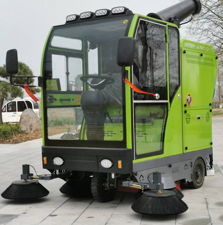 长春道路清洁广泛应用电动环卫清扫车